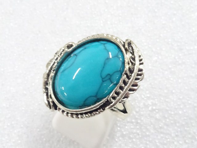 COLORED STONE FASHION RING / JP SIZE 19